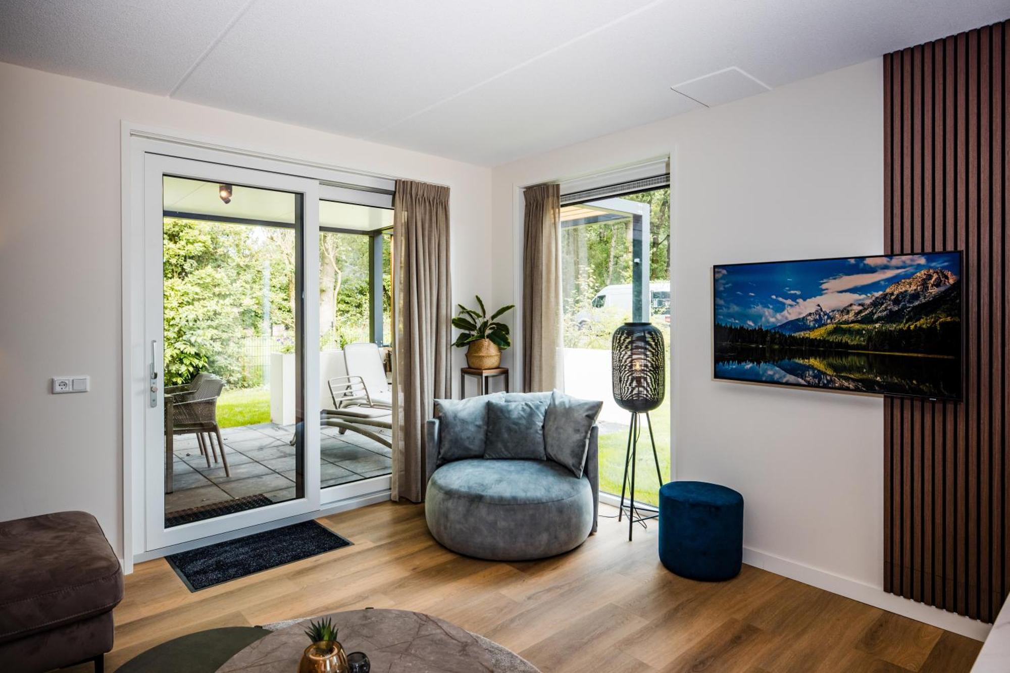 Recreatiewoning 'Dwergarend' Villa Voorthuizen Bagian luar foto