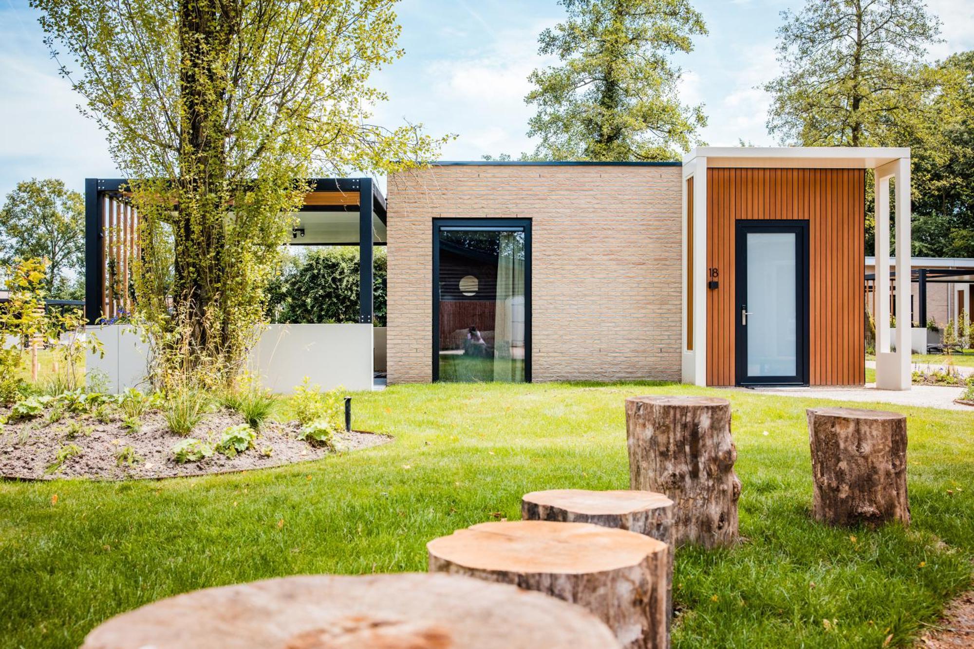 Recreatiewoning 'Dwergarend' Villa Voorthuizen Bagian luar foto
